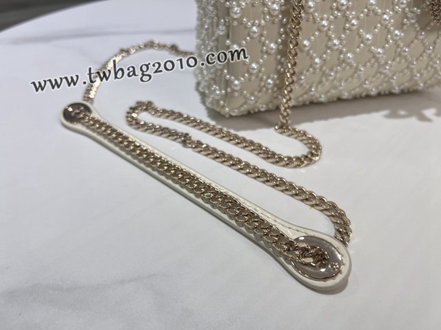 Dior专柜新款Lady女包迪奥高仿原单Lady三格刺绣半颗珍珠手提肩背女包 djfk1263
